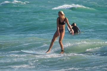 20220419 Surf/Skim Afternoon + Evening @ South Jetty