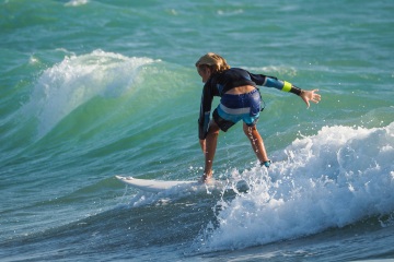 20220419 Surf/Skim Afternoon + Evening @ South Jetty