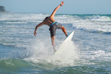 20220419 Surf/Skim Afternoon + Evening @ South Jetty