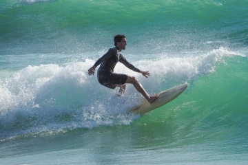20220419 Surf/Skim Afternoon + Evening @ South Jetty