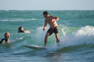 20220419 Surf/Skim Afternoon + Evening @ South Jetty