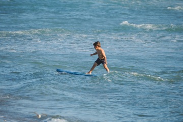 20220419 Surf/Skim Afternoon + Evening @ South Jetty