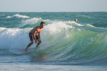 20220419 Surf/Skim Afternoon + Evening @ South Jetty