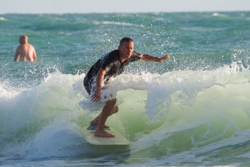 20220419 Surf/Skim Afternoon + Evening @ South Jetty