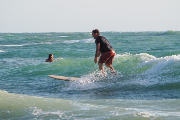 20220419 Surf/Skim Afternoon + Evening @ South Jetty