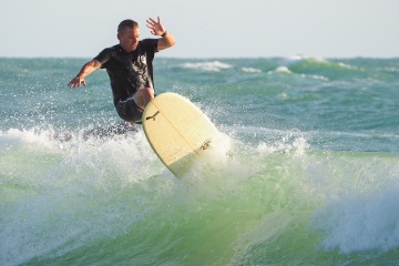 20220419 Surf/Skim Afternoon + Evening @ South Jetty