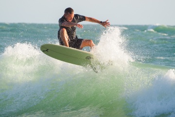 20220419 Surf/Skim Afternoon + Evening @ South Jetty