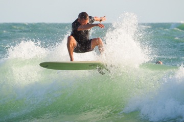 20220419 Surf/Skim Afternoon + Evening @ South Jetty