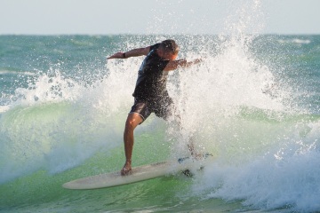 20220419 Surf/Skim Afternoon + Evening @ South Jetty