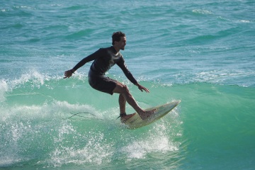20220419 Surf/Skim Afternoon + Evening @ South Jetty