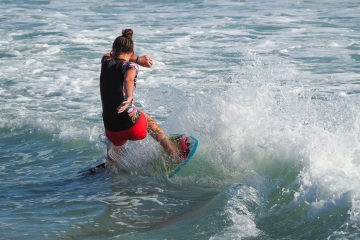 20220419 Surf/Skim Afternoon + Evening @ South Jetty