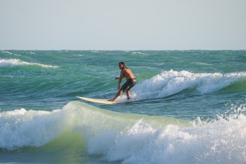 20220419 Surf/Skim Afternoon + Evening @ South Jetty