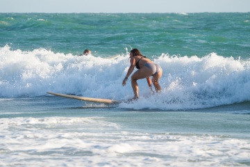 20220419 Surf/Skim Afternoon + Evening @ South Jetty