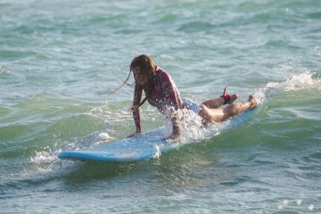 20220419 Surf/Skim Afternoon + Evening @ South Jetty