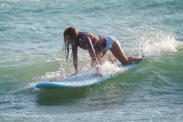 20220419 Surf/Skim Afternoon + Evening @ South Jetty