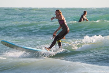 20220419 Surf/Skim Afternoon + Evening @ South Jetty