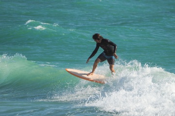 20220419 Surf/Skim Afternoon + Evening @ South Jetty