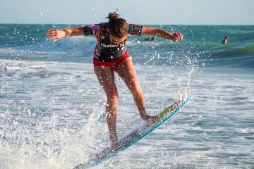 20220419 Surf/Skim Afternoon + Evening @ South Jetty