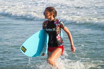 20220419 Surf/Skim Afternoon + Evening @ South Jetty