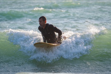 20220419 Surf/Skim Afternoon + Evening @ South Jetty