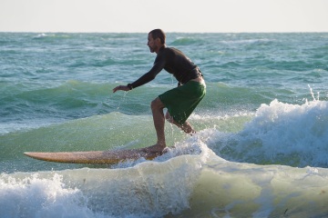 20220419 Surf/Skim Afternoon + Evening @ South Jetty