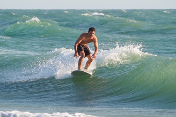 20220419 Surf/Skim Afternoon + Evening @ South Jetty