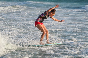 20220419 Surf/Skim Afternoon + Evening @ South Jetty