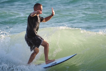 20220419 Surf/Skim Afternoon + Evening @ South Jetty