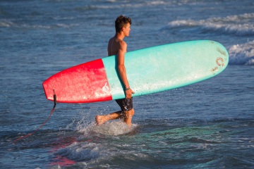 20220419 Surf/Skim Afternoon + Evening @ South Jetty