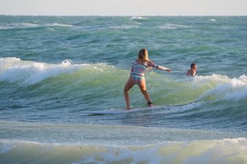 20220419 Surf/Skim Afternoon + Evening @ South Jetty
