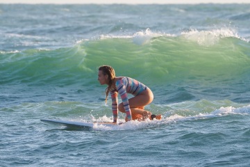 20220419 Surf/Skim Afternoon + Evening @ South Jetty