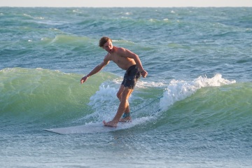 20220419 Surf/Skim Afternoon + Evening @ South Jetty