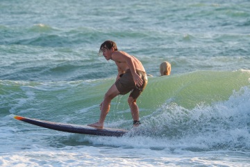 20220419 Surf/Skim Afternoon + Evening @ South Jetty