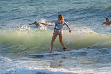 20220419 Surf/Skim Afternoon + Evening @ South Jetty