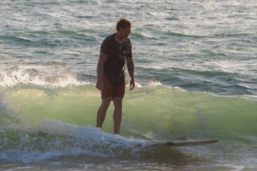 20220419 Surf/Skim Afternoon + Evening @ South Jetty