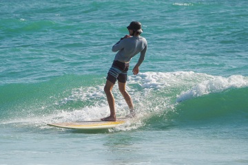 20220419 Surf/Skim Afternoon + Evening @ South Jetty