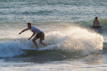 20220419 Surf/Skim Afternoon + Evening @ South Jetty