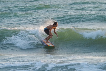 20220419 Surf/Skim Afternoon + Evening @ South Jetty