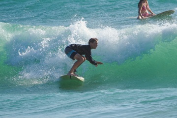 20220419 Surf/Skim Afternoon + Evening @ South Jetty