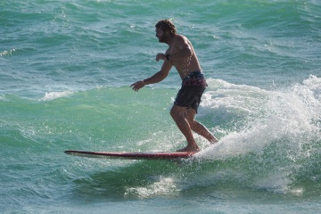 20220419 Surf/Skim Afternoon + Evening @ South Jetty