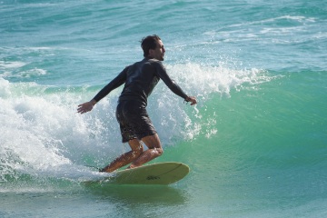 20220419 Surf/Skim Afternoon + Evening @ South Jetty