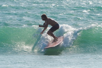 20220419 Surf/Skim Afternoon + Evening @ South Jetty