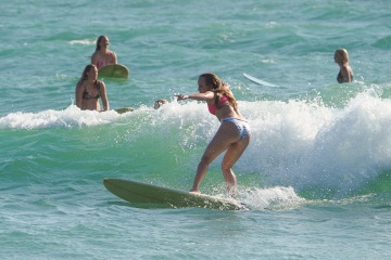 20220419 Surf/Skim Afternoon + Evening @ South Jetty