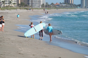 20220419 Surf/Skim Afternoon + Evening @ South Jetty