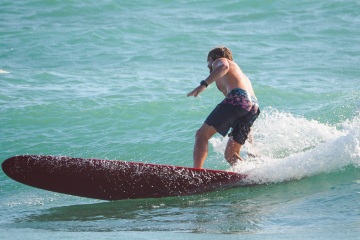 20220419 Surf/Skim Afternoon + Evening @ South Jetty
