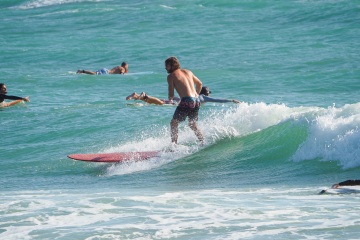 20220419 Surf/Skim Afternoon + Evening @ South Jetty