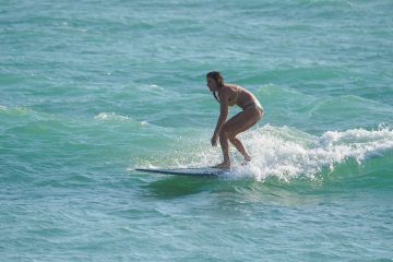 20220419 Surf/Skim Afternoon + Evening @ South Jetty