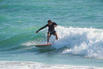 20220419 Surf/Skim Afternoon + Evening @ South Jetty