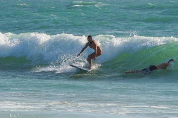 20220419 Surf/Skim Afternoon + Evening @ South Jetty
