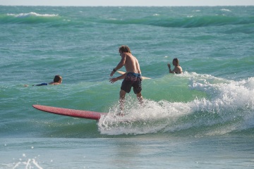 20220419 Surf/Skim Afternoon + Evening @ South Jetty